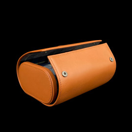 Mercedes-Benz Uhrenbox 2 Fächern Cognac Leder B66058192