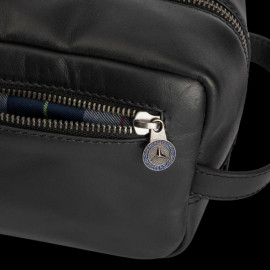 Mercedes-Benz Kulturbeutel Schwarz Leder B66058367
