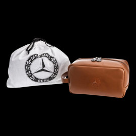 Mercedes-Benz Kulturbeutel Cognac Leder B66058366
