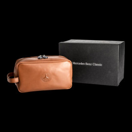 Mercedes-Benz Toiletry Bag Cognac Leather B66058366