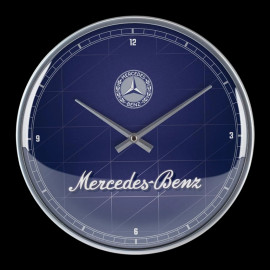 Mercedes-Benz Clock Blue / Silver Grey B66058377