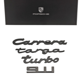 Porsche Magnets Low Price Set of 4 Black WAP0502020NSET