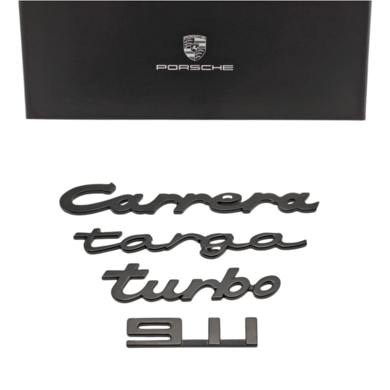 Porsche Magnets Low Price Set of 4 Black WAP0502020NSET