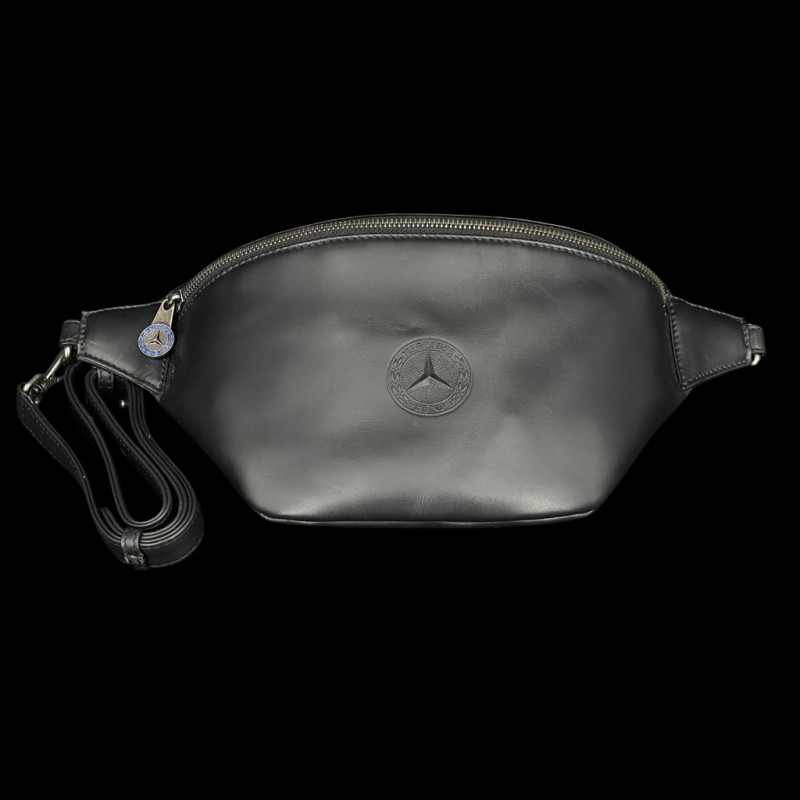 Mercedes-Benz Shoulder Bag Black Leather B66058370