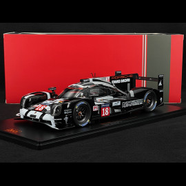 Porsche 919 Hybrid n° 18 5th 24h Le Mans 2015 1/18 Ixo Models SP919-1806