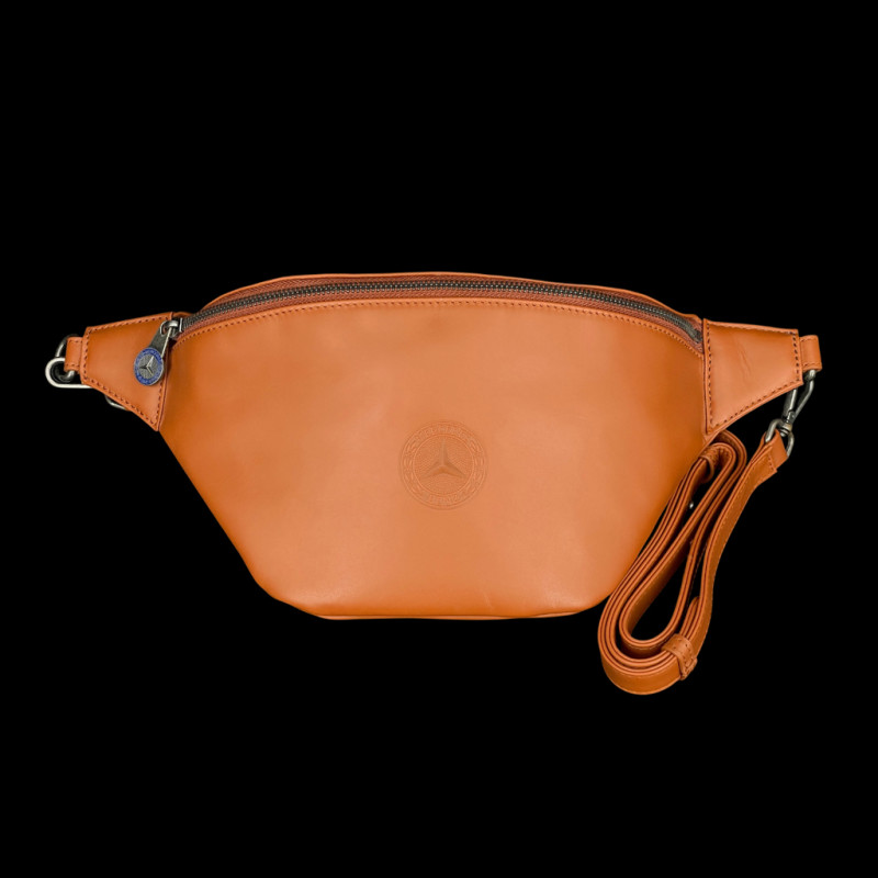 Mercedes-Benz Shoulder Bag Cognac Leather B66058371