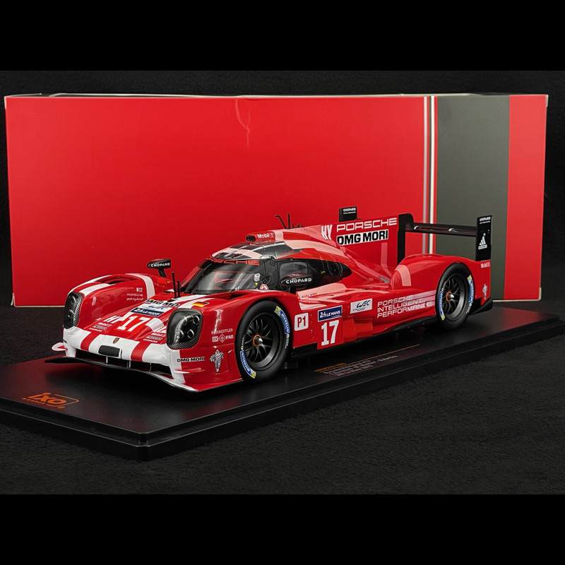 Porsche 919 Hybrid n° 17 2nd 24h Le Mans 2015 1/18 Ixo Models SP919-1805
