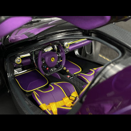 Ferrari LaFerrari 2012 Purple Dubai / Viola Vio 1/18 BBR Models BBR182237DIEE