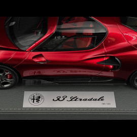 Alfa Romeo 33 Stradale 2023 Rosso Villa D'Este 1/18 BBR Models P18264A