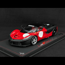 Ferrari LaFerrari Test 2012 Rosso Corsa / Matte Black 1/18 BBR Models BBR182236ST