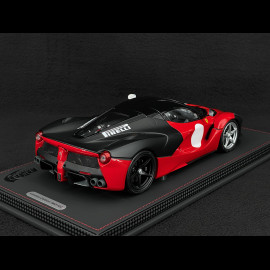 Ferrari LaFerrari Prüfen 2012 Rosso Corsa / Mattschwarz 1/18 BBR Models BBR182236ST