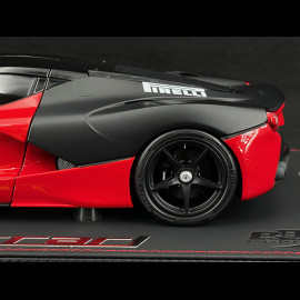 Ferrari LaFerrari Prüfen 2012 Rosso Corsa / Mattschwarz 1/18 BBR Models BBR182236ST