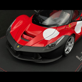 Ferrari LaFerrari Prüfen 2012 Rosso Corsa / Mattschwarz 1/18 BBR Models BBR182236ST