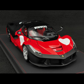 Ferrari LaFerrari Test 2012 Rosso Corsa / Matte Black 1/18 BBR Models BBR182236ST