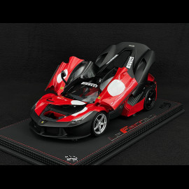 Ferrari LaFerrari Prüfen 2012 Rosso Corsa / Mattschwarz 1/18 BBR Models BBR182236ST