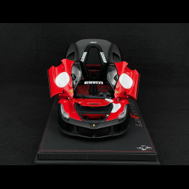Ferrari LaFerrari Test 2012 Rosso Corsa / Matte Black 1/18 BBR Models BBR182236ST