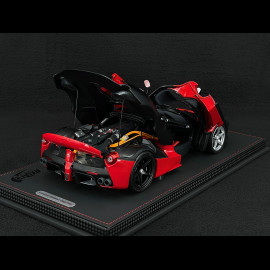 Ferrari LaFerrari Prüfen 2012 Rosso Corsa / Mattschwarz 1/18 BBR Models BBR182236ST