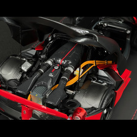 Ferrari LaFerrari Prüfen 2012 Rosso Corsa / Mattschwarz 1/18 BBR Models BBR182236ST