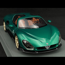 Alfa Romeo 33 Stradale 2023 Green Montreal 1/18 BBR Models P18264D