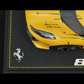 Ferrari 812 Competizione 2023 Sketch Special Pack Giallo Tristrato 1/18 BBR Models P18207ART