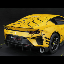 Ferrari 812 Competizione 2023 Sketch Special Pack Giallo Tristrato 1/18 BBR Models P18207ART
