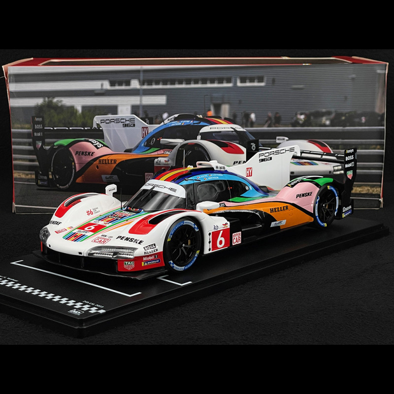 Porsche 963 Penske n° 6 11th 24h Le Mans 2023 Estre 1/18 Ixo Models LEGT963-LM003