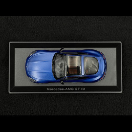 Mercedes-Benz AMG GT43 C192 2024 Mattblau 1/43 IScale 430000002091