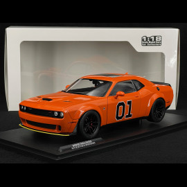 Dodge Challenger R/T Scat Pack 2023 Orange 1/18 Solido S1805713