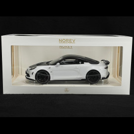 Alpine A110 R 2024 Schillerndes Weiß 1/18 Norev 185433
