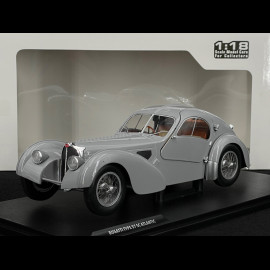Bugatti Atlantic Type 57 SC 1937 Mat Silver 1/18 Solido S1802106