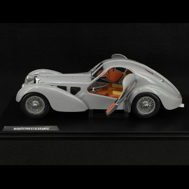 Bugatti Atlantic Type 57 SC 1937 Matt Silber 1/18 Solido S1802106