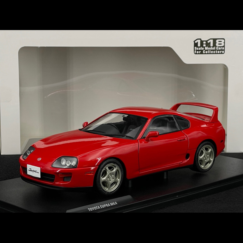 Toyota Supra MK4 A80 1993 Renaissance Red 1/18 Solido S1807601