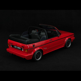Volkswagen Golf MK1 Convertible Sport Line 1991 Blinkt Rot 1/12 Ottomobile G095