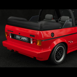 Volkswagen Golf MK1 Convertible Sport Line 1991 Blinkt Rot 1/12 Ottomobile G095