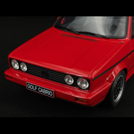Volkswagen Golf MK1 Convertible Sport Line 1991 Flash Red 1/12 Ottomobile G095