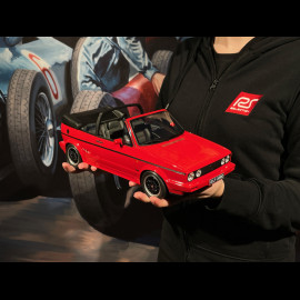 Volkswagen Golf MK1 Convertible Sport Line 1991 Blinkt Rot 1/12 Ottomobile G095