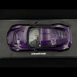 Aston Martin Valour 2023 Storm Purple 1/18 GT Spirit GT944