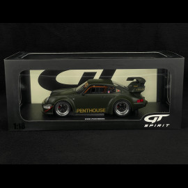 Porsche 911 RWB Type 964 Penthouse 2008 Kaki Green 1/18 GT Spirit GT559