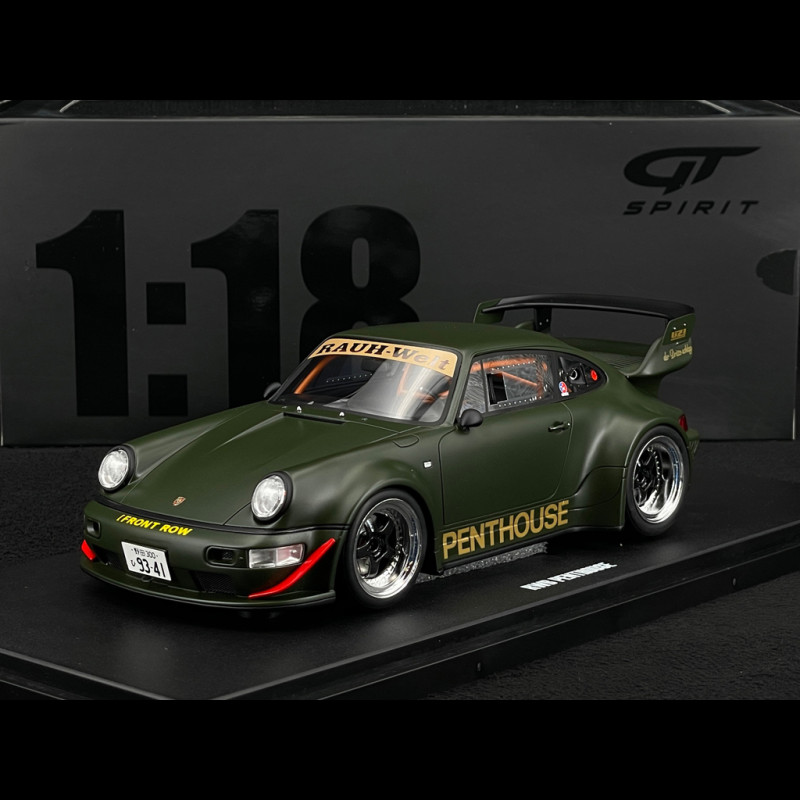 Porsche 911 RWB Typ 964 Penthouse 2008 Kakigrün 1/18 GT Spirit GT559
