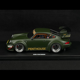 Porsche 911 RWB Typ 964 Penthouse 2008 Kakigrün 1/18 GT Spirit GT559