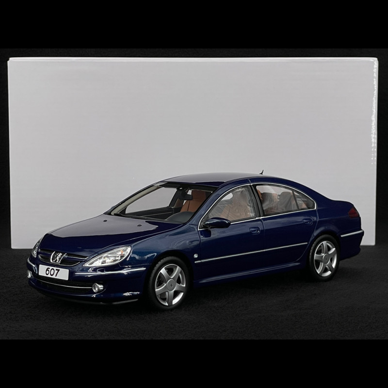 Peugeot 607 3.0 V6 Phase 2 2008 Montebello Blue 1/18 Ottomobile OT485