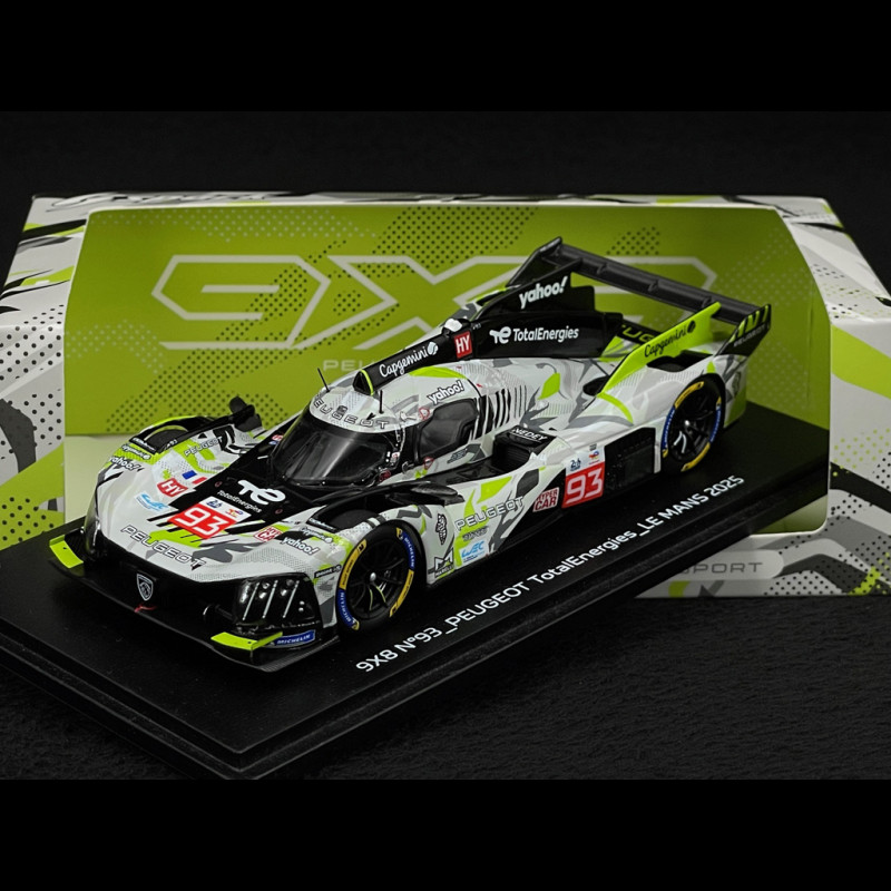 Peugeot 9X8 n° 93 24h Le Mans 2025 1/43 Spark S9267