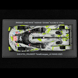 Peugeot 9X8 n° 93 24h Le Mans 2025 1/43 Spark S9267