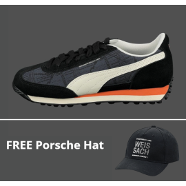Set von 2 Porsche Schuhe Easy Rider Puma + Porsche Cap Schwarz