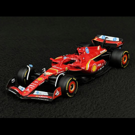 Charles Leclerc Ferrari SF24 n° 16 Mit LKW Iveco S-Way 570 F1 2024 1/43 Bburago 36867