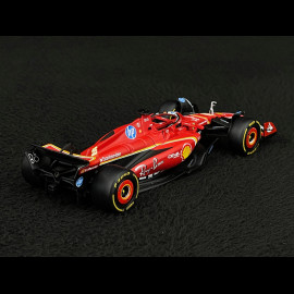 Charles Leclerc Ferrari SF24 n° 16 With Truck Iveco S-Way 570 F1 2024 1/43 Bburago 36867