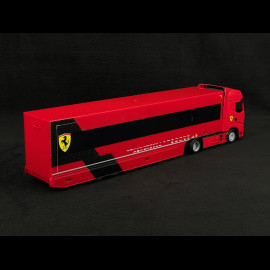 Charles Leclerc Ferrari SF24 n° 16 With Truck Iveco S-Way 570 F1 2024 1/43 Bburago 36867
