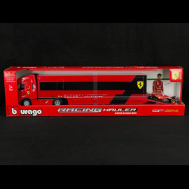 Charles Leclerc Ferrari SF24 n° 16 With Truck Iveco S-Way 570 F1 2024 1/43 Bburago 36867