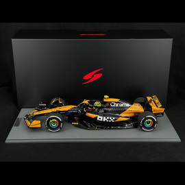Lando Norris McLaren MCL38 n° 4 Winner Miami GP 2024 F1 1/12 Spark 12S047