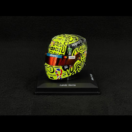 McLaren Helmet Lando Norris n° 14 Winner British GP 2025 F1 1/5 Spark 5HF217